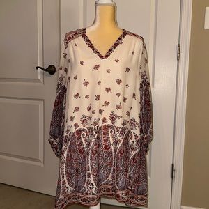 Joie bohemian paisley print dress Size Medium